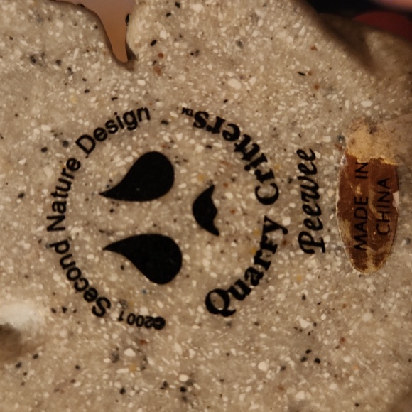 Second Nature Quarry Critters Gray Stone Dog Figurine - Picture 6 of 6